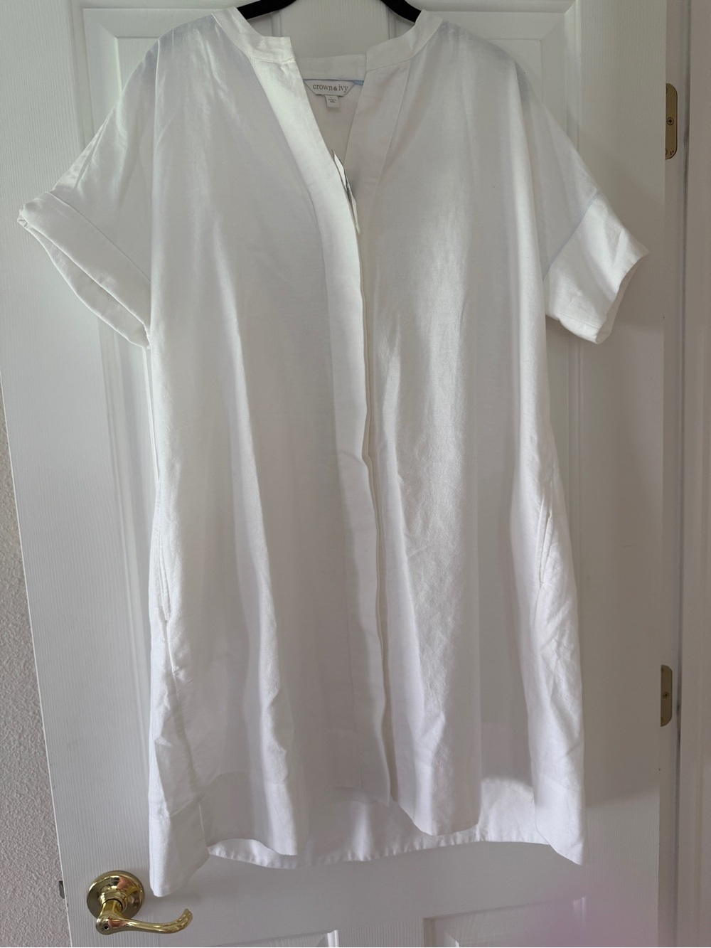 NWT Crown And Ivy Dress or Swim Cover in size L